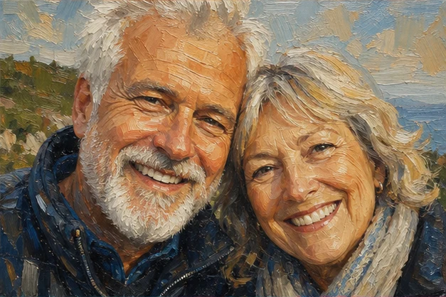 Captured together — after